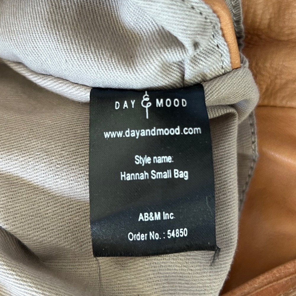 Day & Mood Hannah Leather Bag Large Hobo Crossbody Tote Pockets Utility Travel - Picture 12 of 14